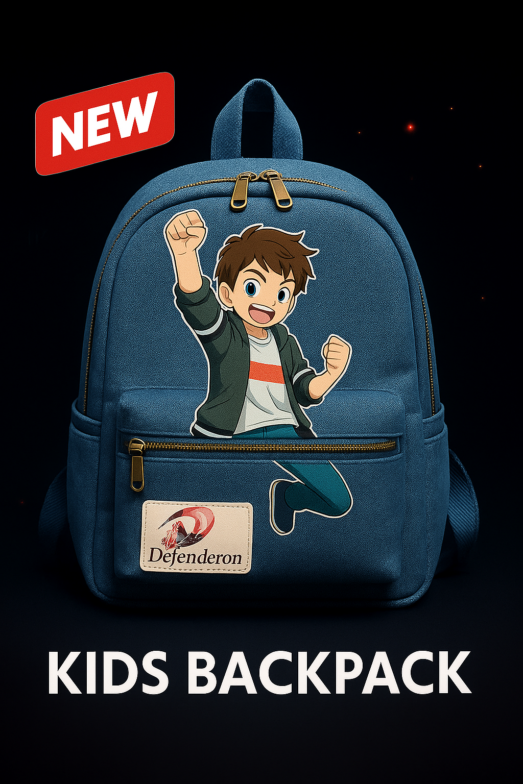 Backpack — Denim (Adam)